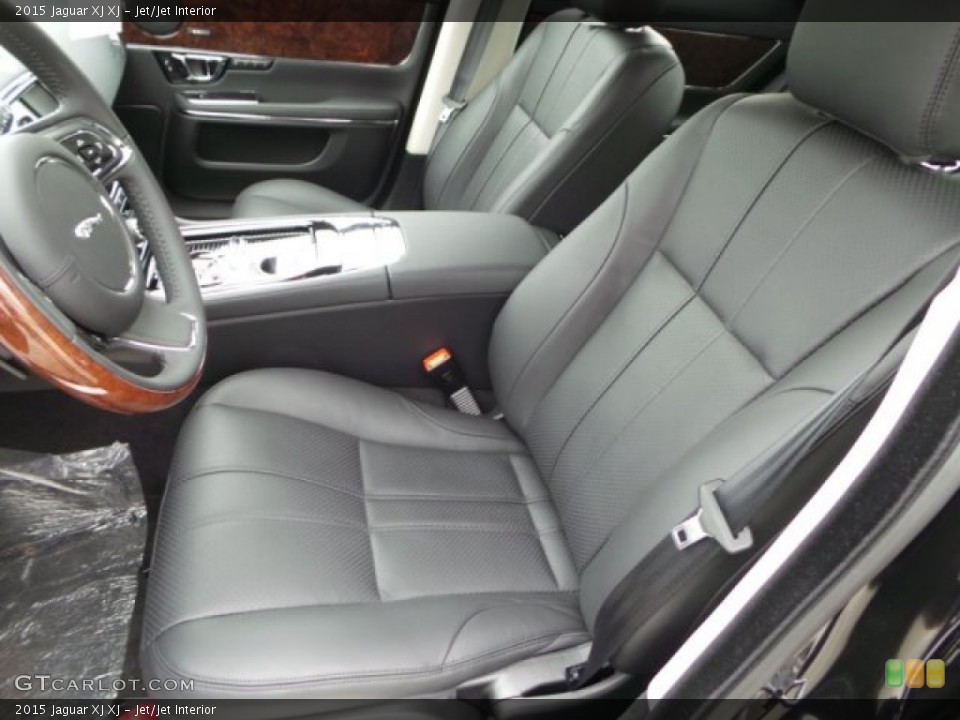 Jet/Jet Interior Front Seat for the 2015 Jaguar XJ XJ #102169181