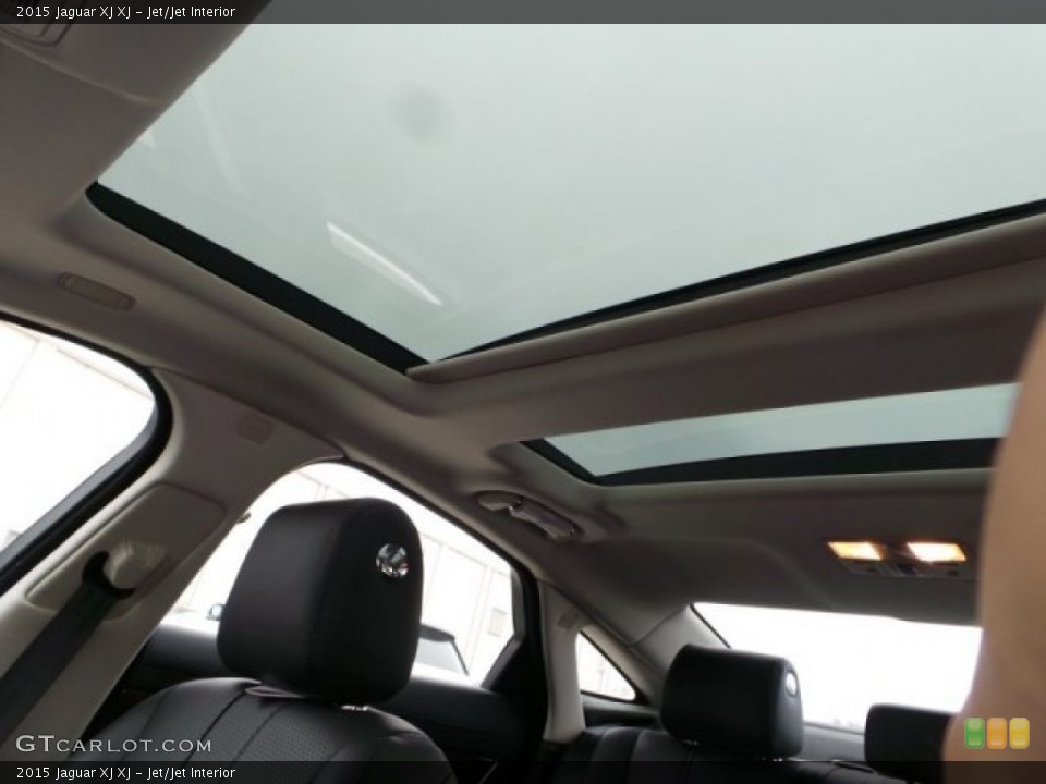 Jet/Jet Interior Sunroof for the 2015 Jaguar XJ XJ #102169310