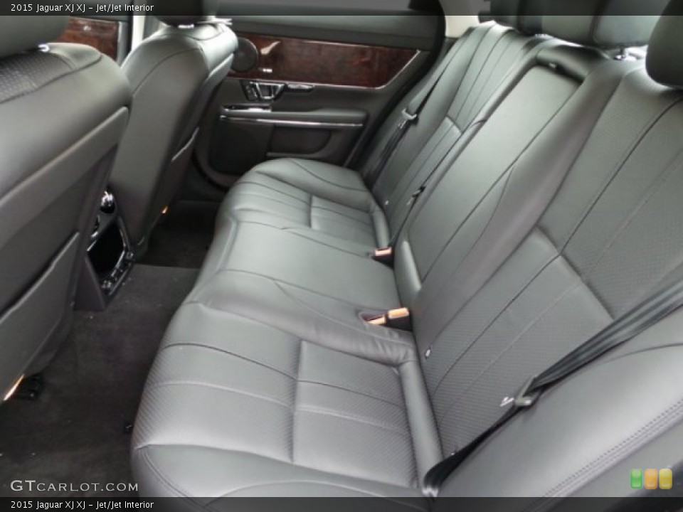 Jet/Jet Interior Rear Seat for the 2015 Jaguar XJ XJ #102169487