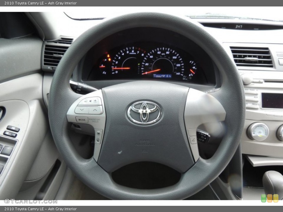 Ash Gray Interior Steering Wheel for the 2010 Toyota Camry LE #102172279