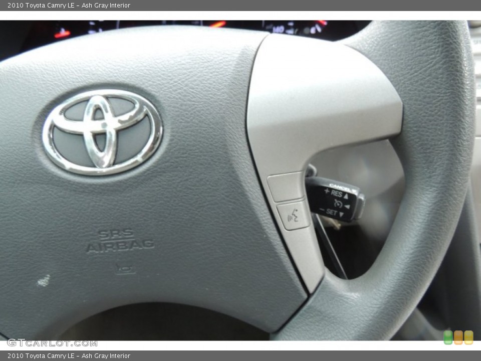 Ash Gray Interior Controls for the 2010 Toyota Camry LE #102172379