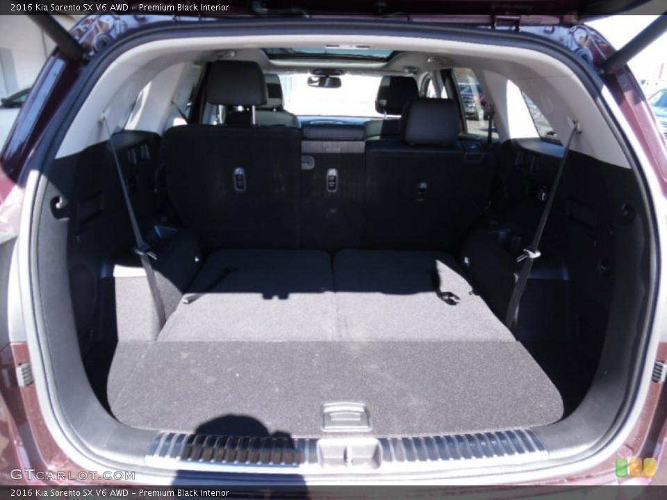 Premium Black Interior Trunk for the 2016 Kia Sorento SX V6 AWD #102172472