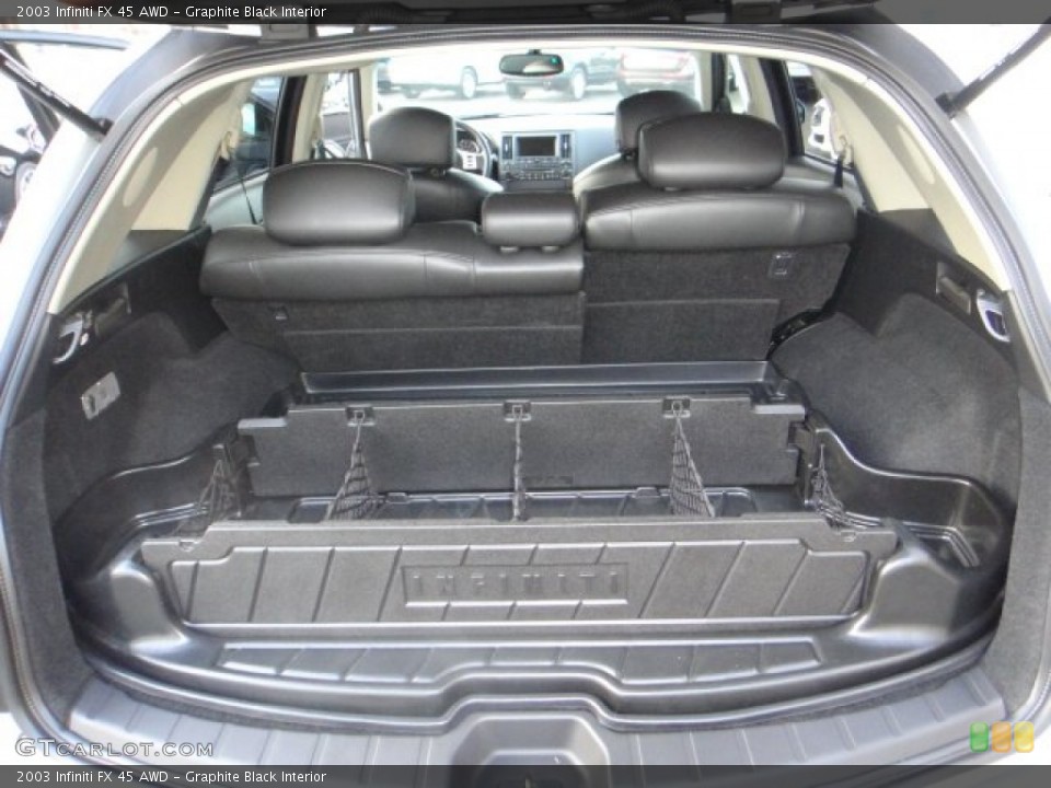 Graphite Black Interior Trunk for the 2003 Infiniti FX 45 AWD #102173333