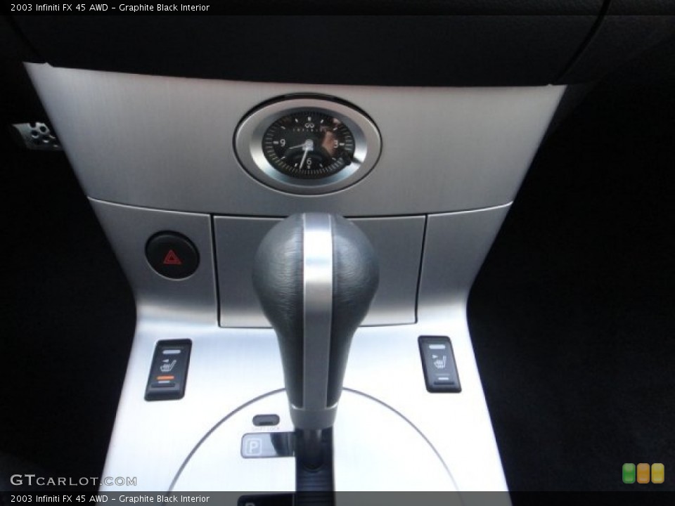 Graphite Black Interior Transmission for the 2003 Infiniti FX 45 AWD #102173552