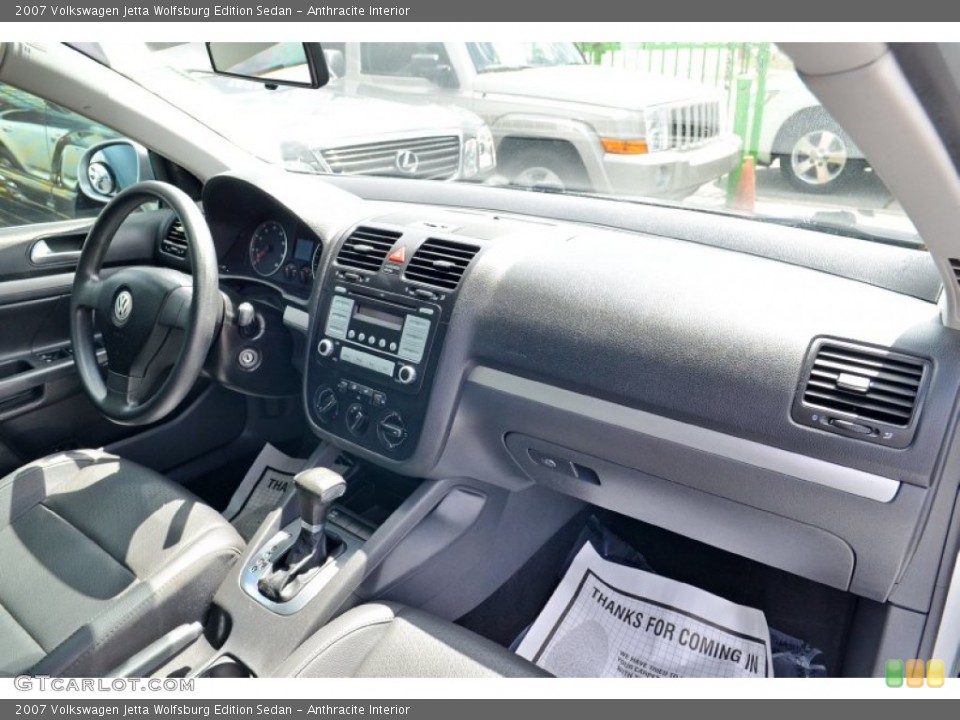 Anthracite Interior Dashboard for the 2007 Volkswagen Jetta Wolfsburg Edition Sedan #102176684