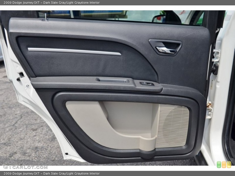 Dark Slate Gray/Light Graystone Interior Door Panel for the 2009 Dodge Journey SXT #102178208