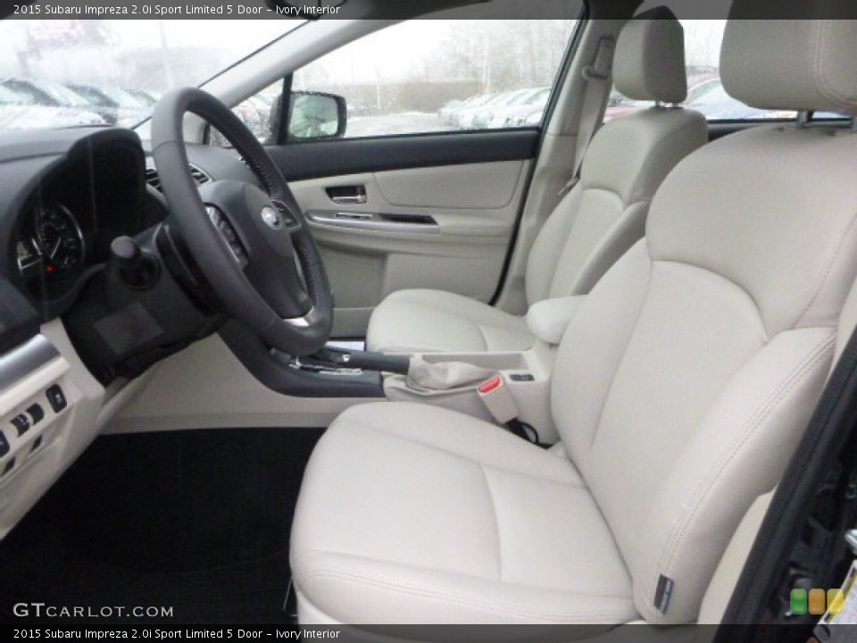 Ivory Interior Front Seat for the 2015 Subaru Impreza 2.0i Sport Limited 5 Door #102179927