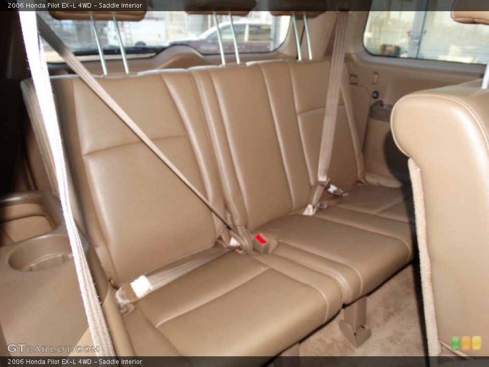 Saddle Interior Rear Seat for the 2006 Honda Pilot EX-L 4WD #102180281