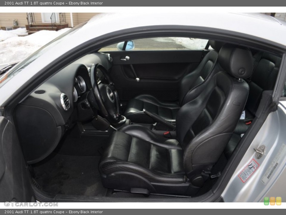 Ebony Black Interior Photo for the 2001 Audi TT 1.8T quattro Coupe #102180467