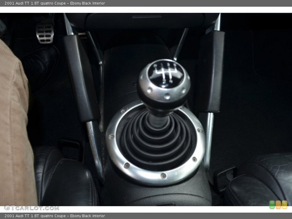 Ebony Black Interior Transmission for the 2001 Audi TT 1.8T quattro Coupe #102180809