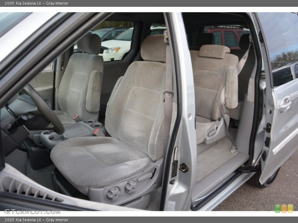 Gray Interior Front Seat for the 2005 Kia Sedona LX #102181643