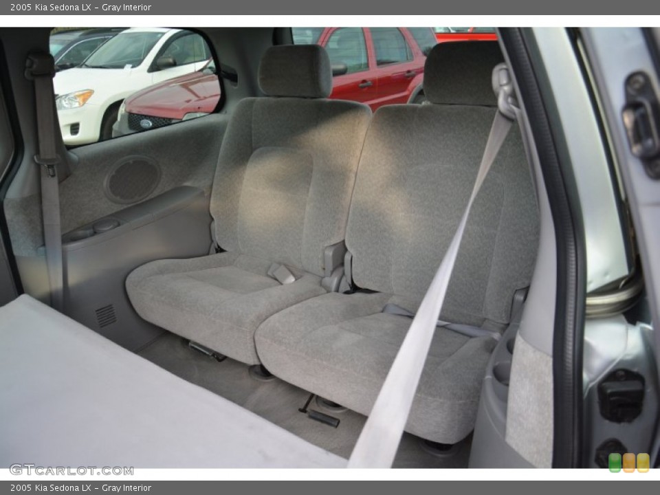 Gray Interior Rear Seat for the 2005 Kia Sedona LX #102181718