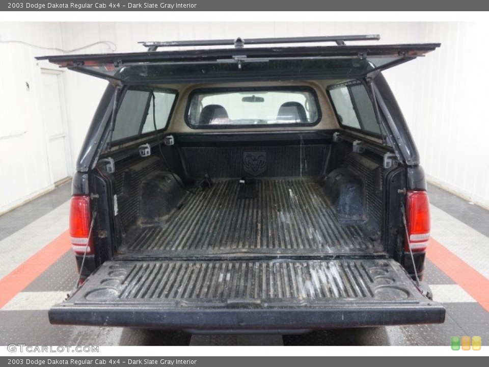 Dark Slate Gray Interior Trunk for the 2003 Dodge Dakota Regular Cab 4x4 #102181787