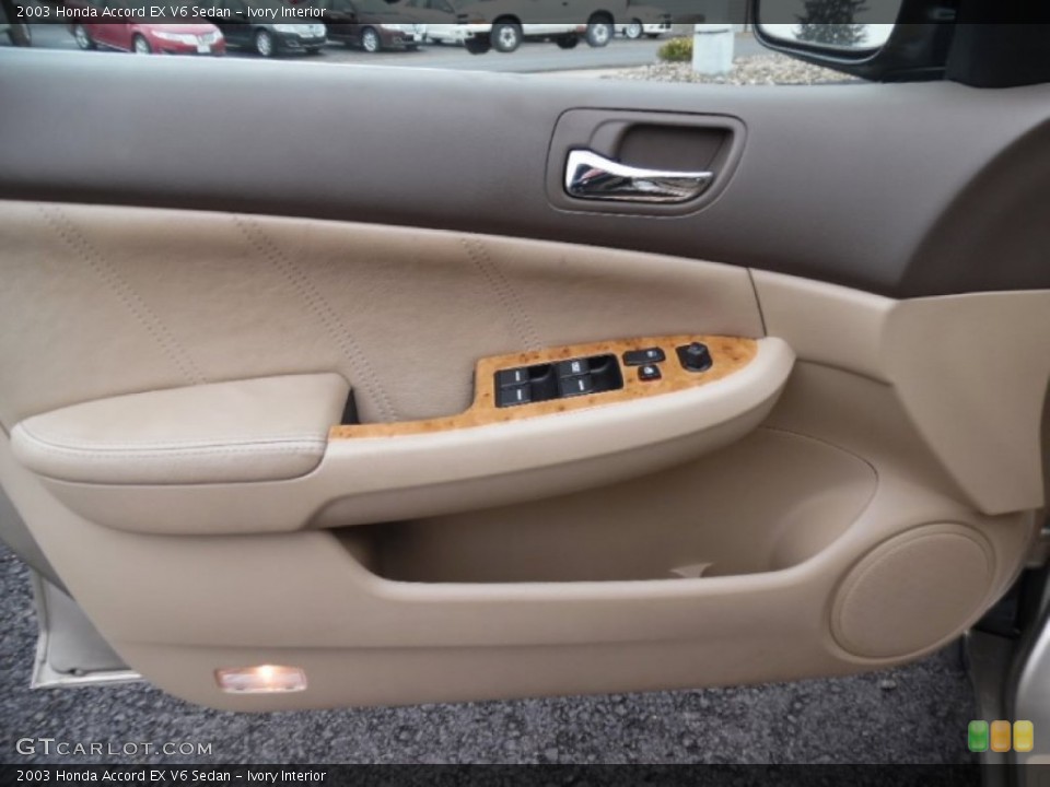 Ivory Interior Door Panel for the 2003 Honda Accord EX V6 Sedan #102182807