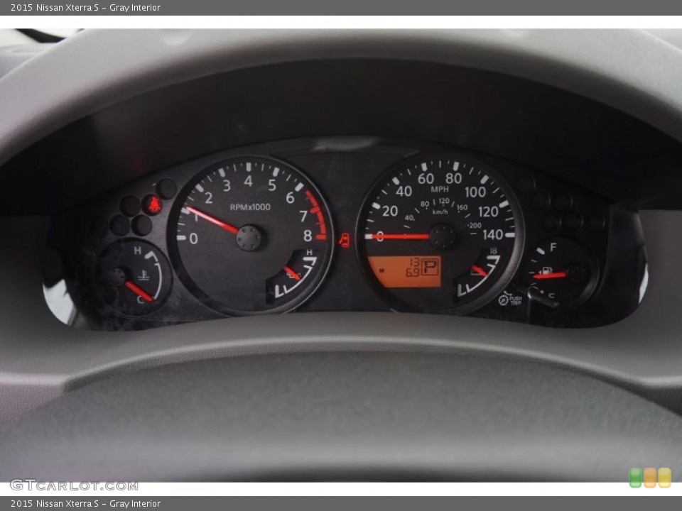 Gray Interior Gauges for the 2015 Nissan Xterra S #102185366
