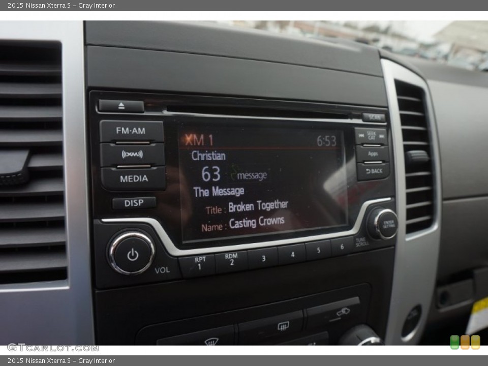 Gray Interior Controls for the 2015 Nissan Xterra S #102185381