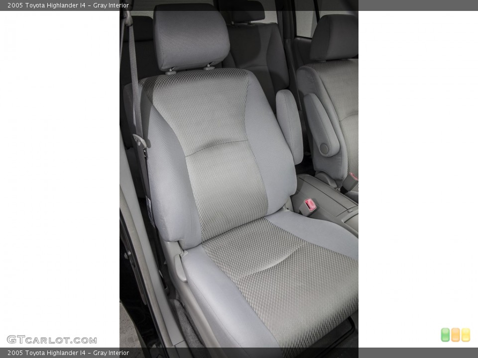 Gray Interior Front Seat for the 2005 Toyota Highlander I4 #102185936