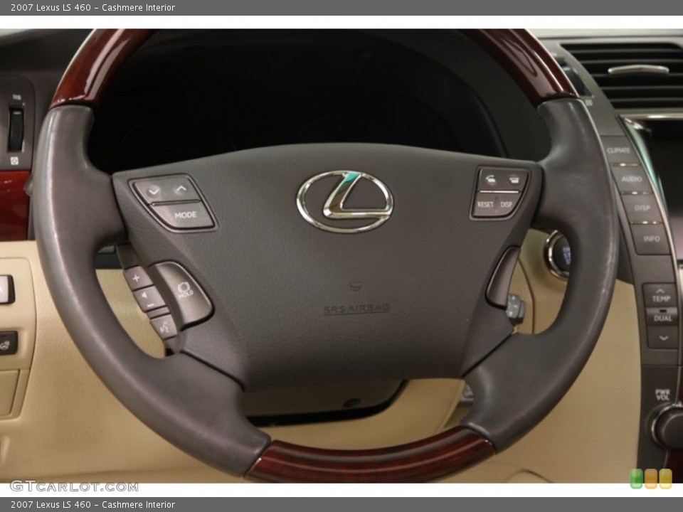 Cashmere Interior Steering Wheel for the 2007 Lexus LS 460 #102193502