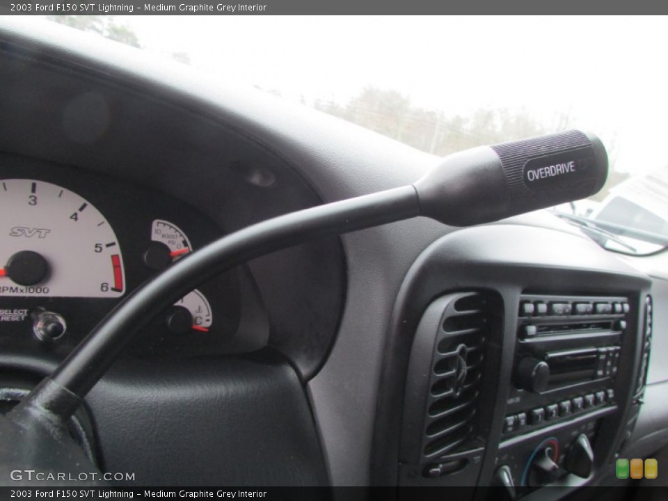 Medium Graphite Grey Interior Transmission for the 2003 Ford F150 SVT Lightning #102199031