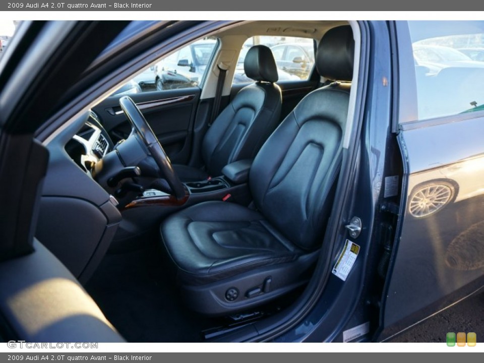 Black Interior Photo for the 2009 Audi A4 2.0T quattro Avant #102202796