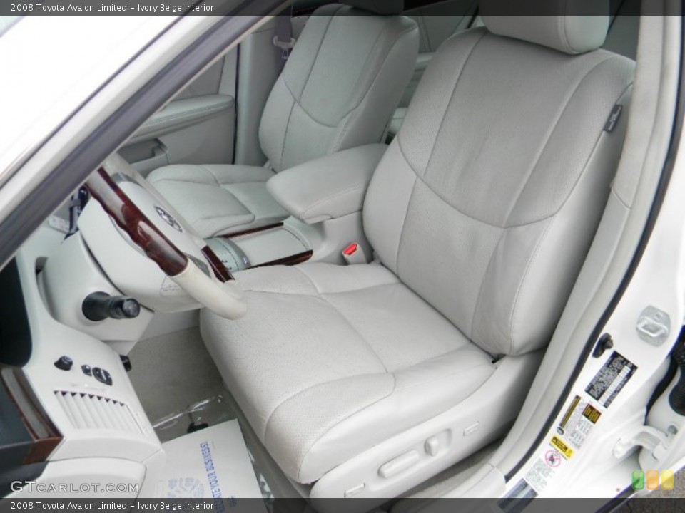 Ivory Beige Interior Photo for the 2008 Toyota Avalon Limited #102208715