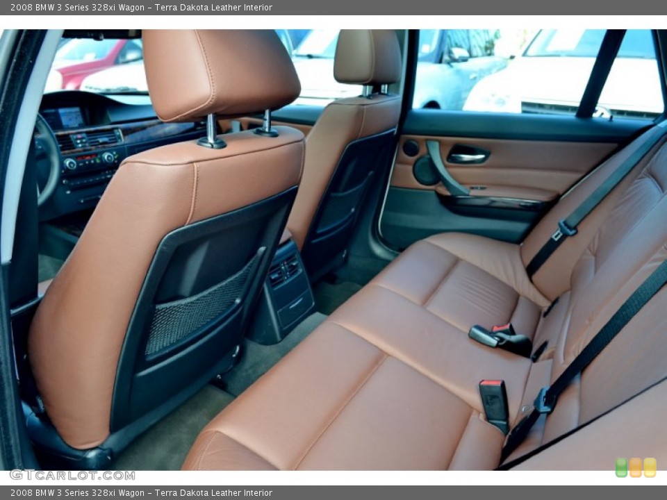 Terra Dakota Leather Interior Rear Seat for the 2008 BMW 3 Series 328xi Wagon #102209246