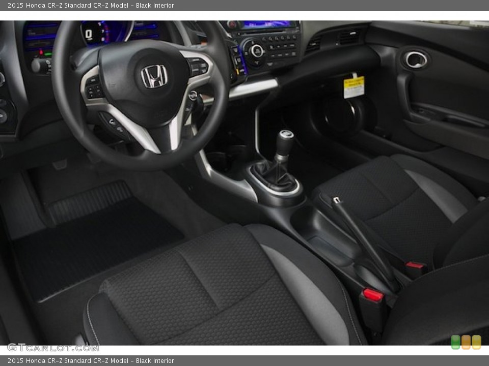 Black 2015 Honda CR-Z Interiors