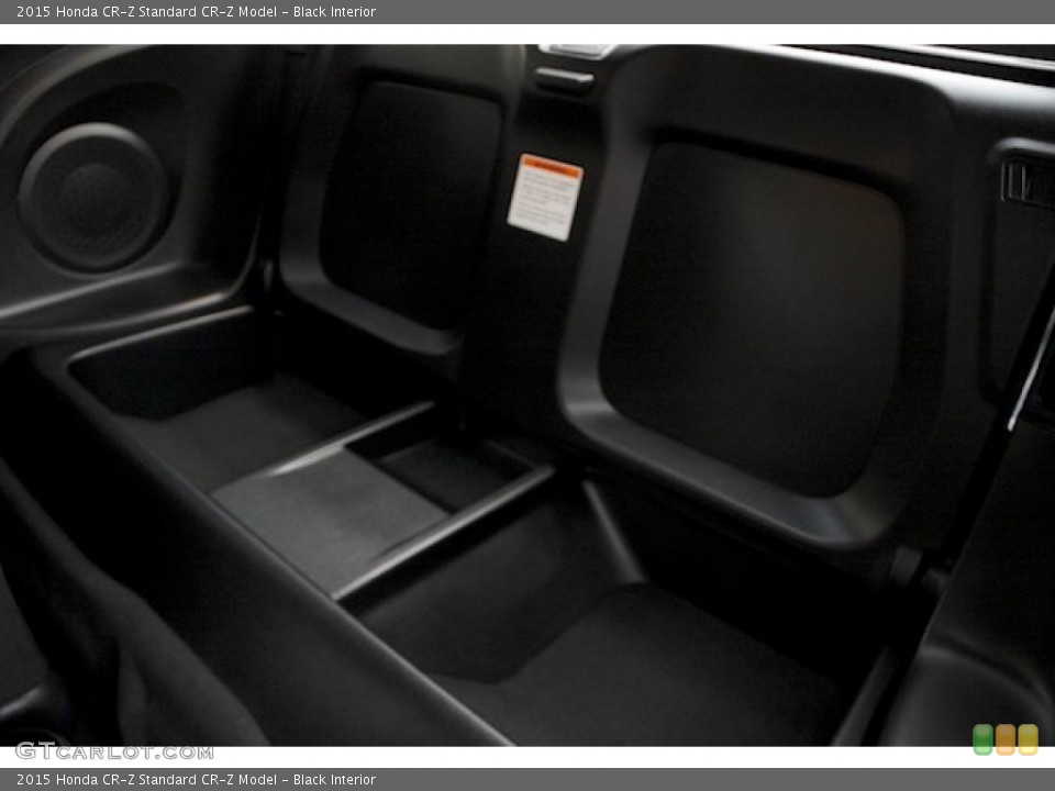 Black Interior Rear Seat for the 2015 Honda CR-Z  #102212288