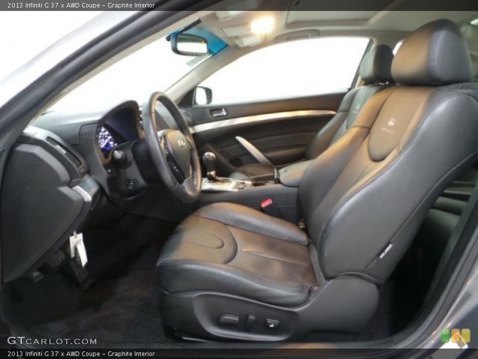 Graphite Interior Photo for the 2013 Infiniti G 37 x AWD Coupe #102214958