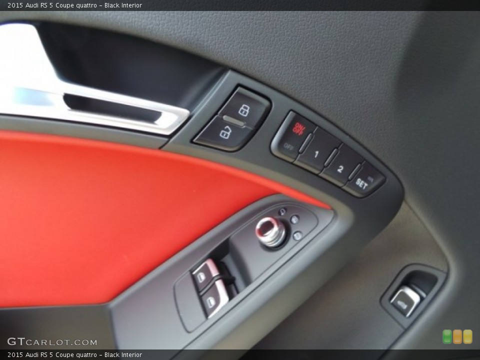 Black Interior Controls for the 2015 Audi RS 5 Coupe quattro #102218183
