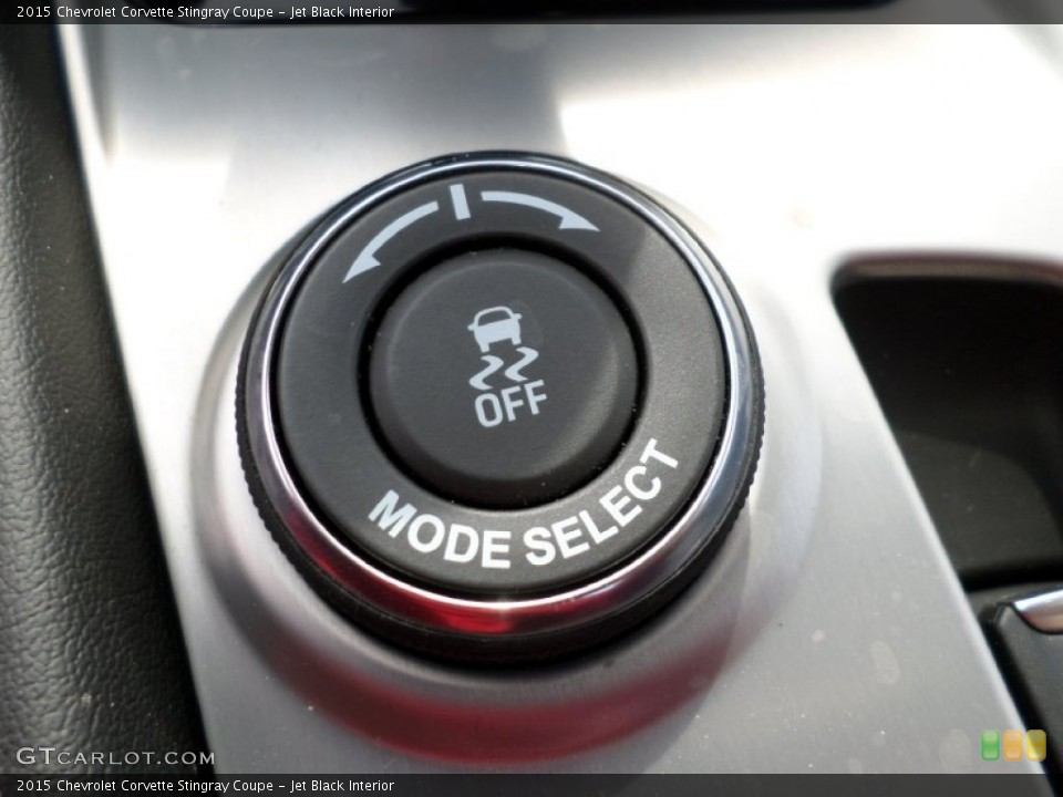 Jet Black Interior Controls for the 2015 Chevrolet Corvette Stingray Coupe #102218624