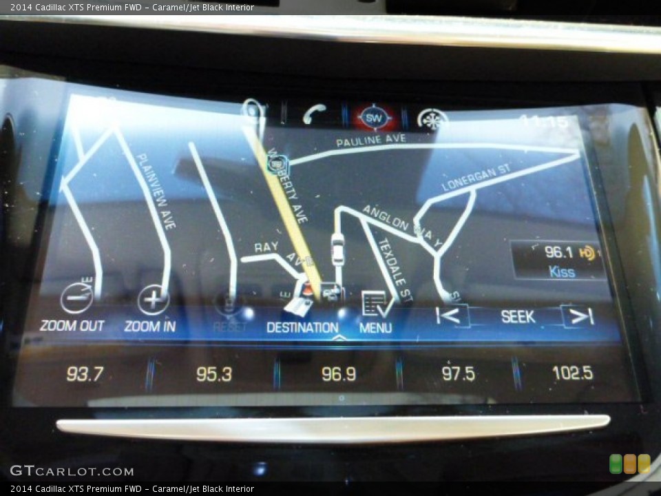 Caramel/Jet Black Interior Navigation for the 2014 Cadillac XTS Premium FWD #102220058