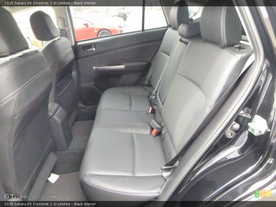 Black Interior Rear Seat for the 2015 Subaru XV Crosstrek 2.0i Limited #102222760