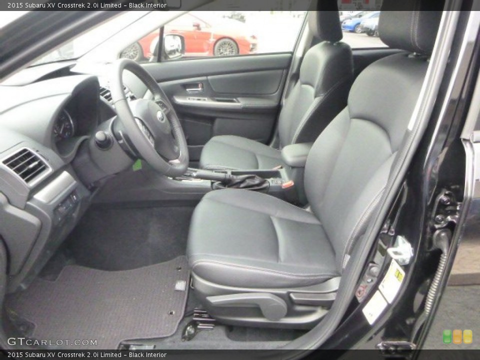 Black Interior Front Seat for the 2015 Subaru XV Crosstrek 2.0i Limited #102222778