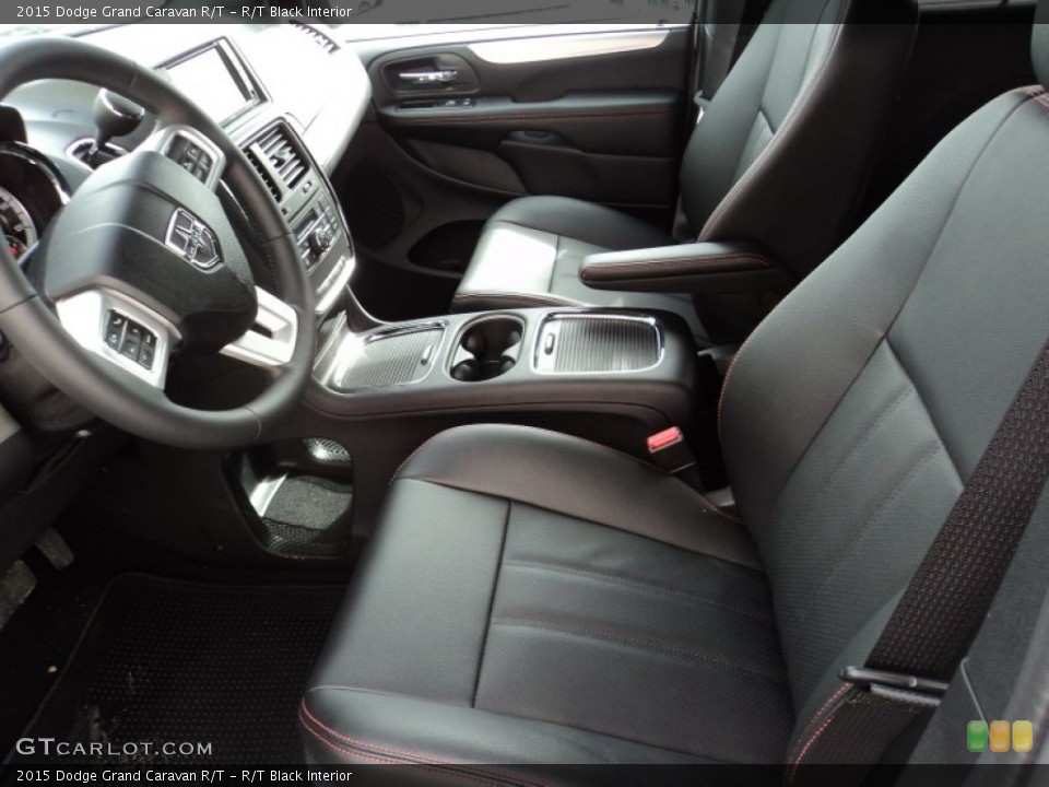 R/T Black Interior Photo for the 2015 Dodge Grand Caravan R/T #102225532