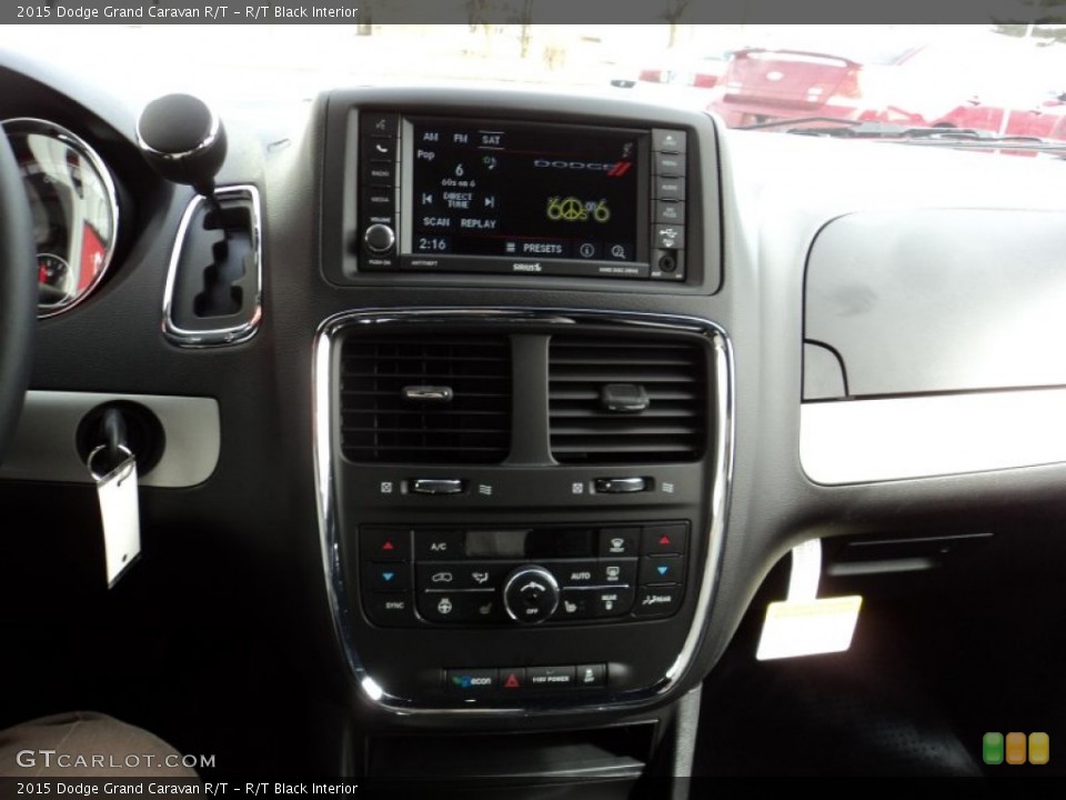 R/T Black Interior Controls for the 2015 Dodge Grand Caravan R/T #102225553