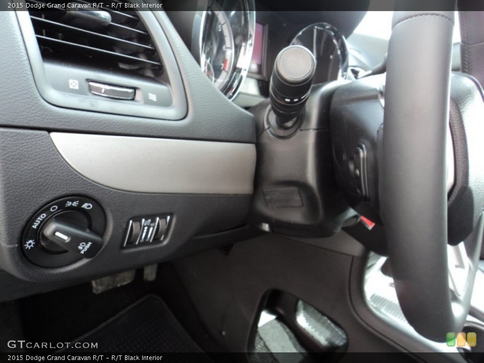 R/T Black Interior Controls for the 2015 Dodge Grand Caravan R/T #102225700