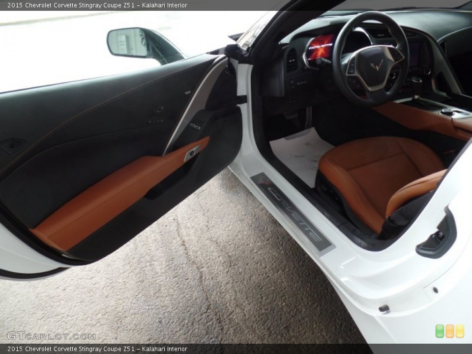 Kalahari Interior Photo for the 2015 Chevrolet Corvette Stingray Coupe Z51 #102227233