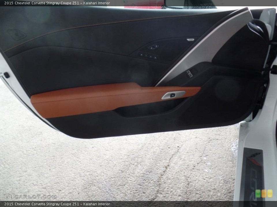 Kalahari Interior Door Panel for the 2015 Chevrolet Corvette Stingray Coupe Z51 #102227251