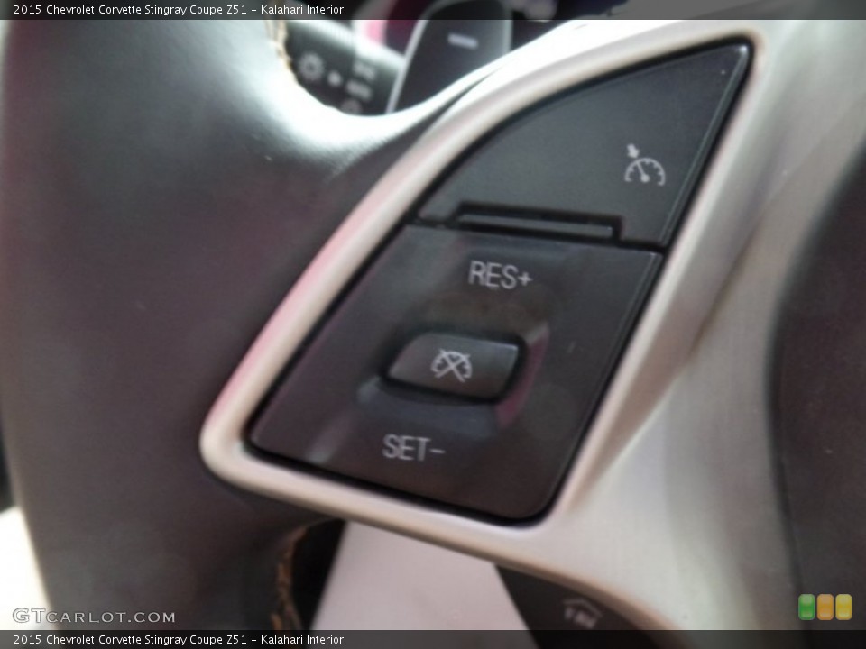 Kalahari Interior Controls for the 2015 Chevrolet Corvette Stingray Coupe Z51 #102227398
