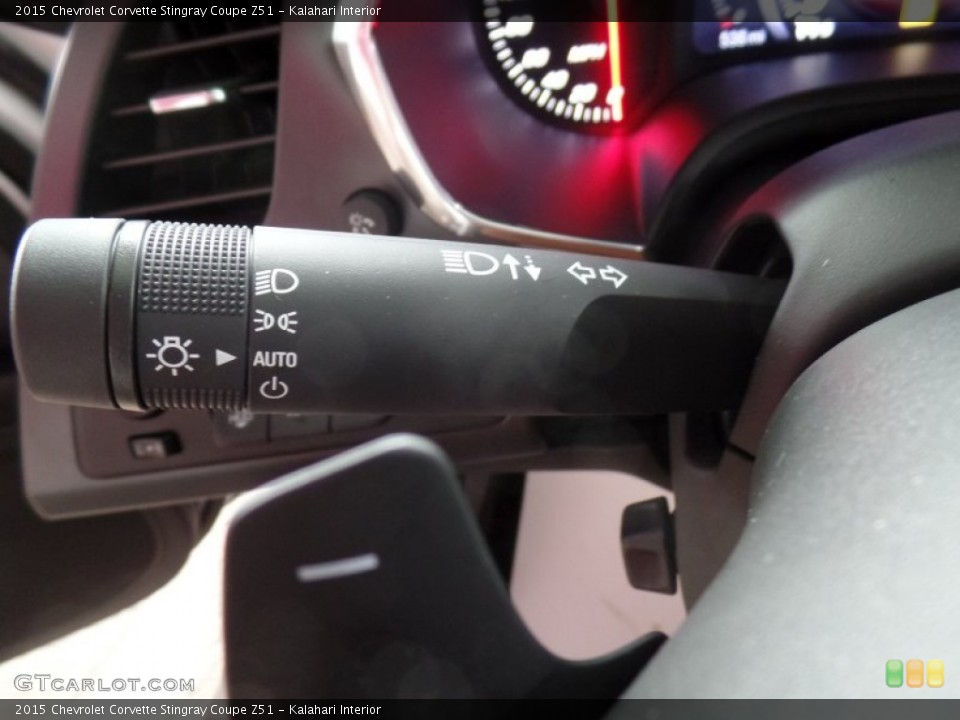 Kalahari Interior Controls for the 2015 Chevrolet Corvette Stingray Coupe Z51 #102227470