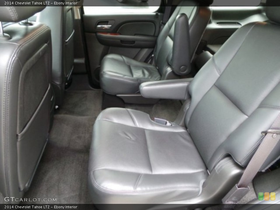Ebony Interior Rear Seat for the 2014 Chevrolet Tahoe LTZ #102228232