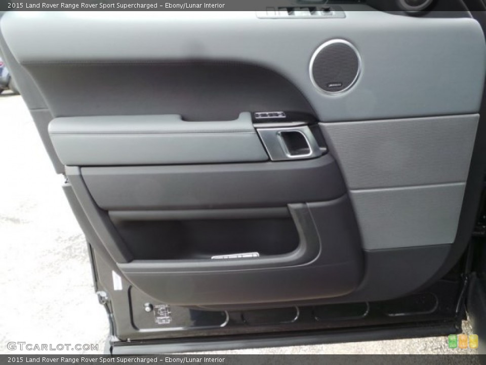 Ebony/Lunar Interior Door Panel for the 2015 Land Rover Range Rover Sport Supercharged #102229012