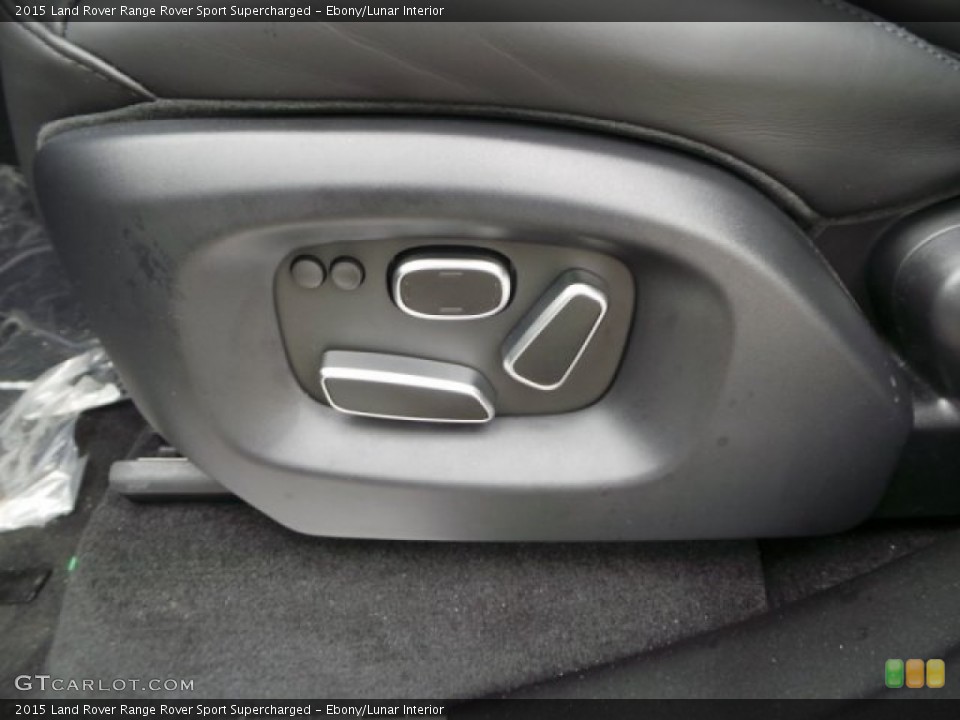 Ebony/Lunar Interior Controls for the 2015 Land Rover Range Rover Sport Supercharged #102229075