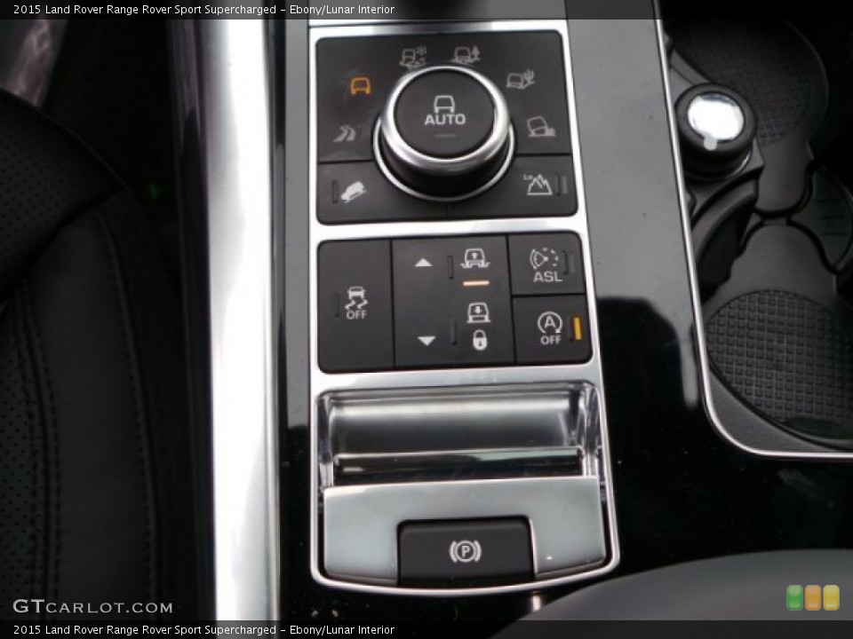 Ebony/Lunar Interior Controls for the 2015 Land Rover Range Rover Sport Supercharged #102229251