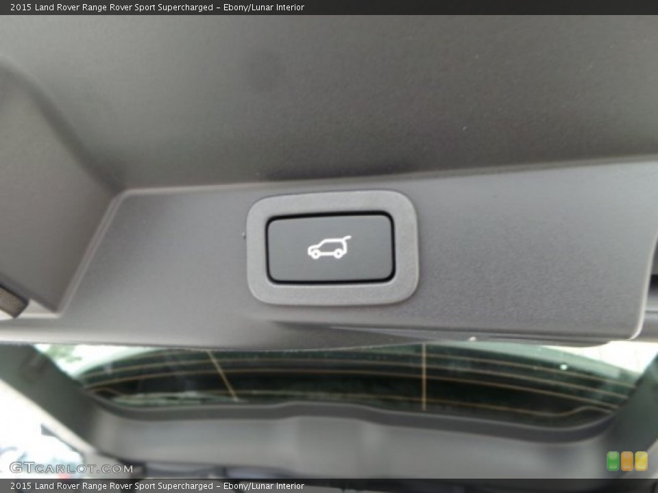Ebony/Lunar Interior Controls for the 2015 Land Rover Range Rover Sport Supercharged #102229420