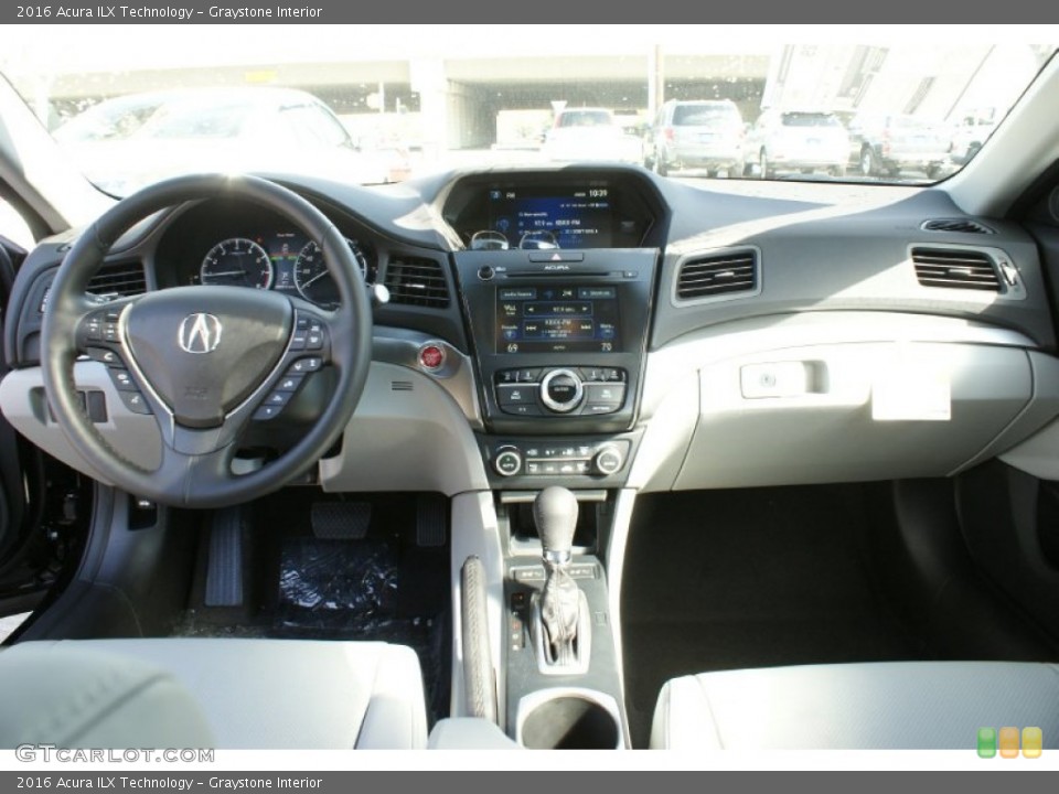 Graystone Interior Dashboard for the 2016 Acura ILX Technology #102229696