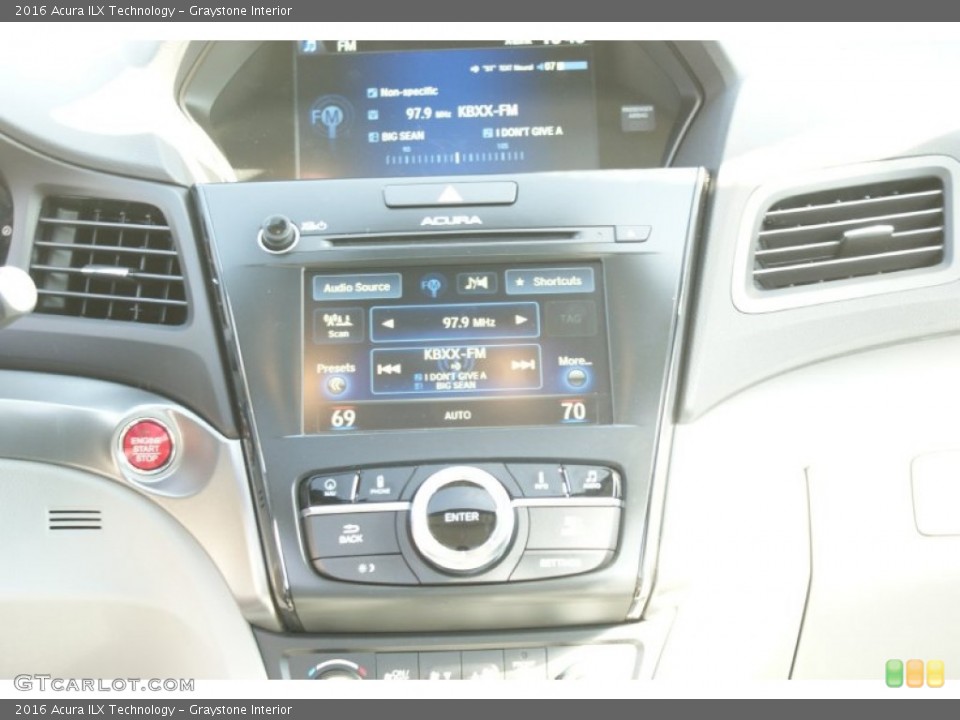 Graystone Interior Controls for the 2016 Acura ILX Technology #102229744