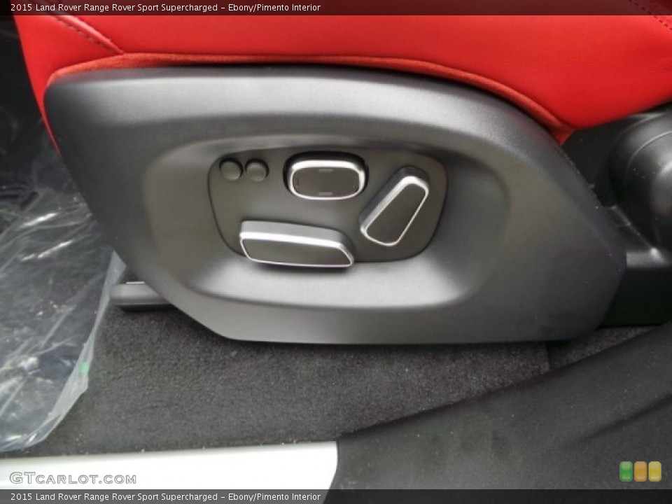 Ebony/Pimento Interior Controls for the 2015 Land Rover Range Rover Sport Supercharged #102229777