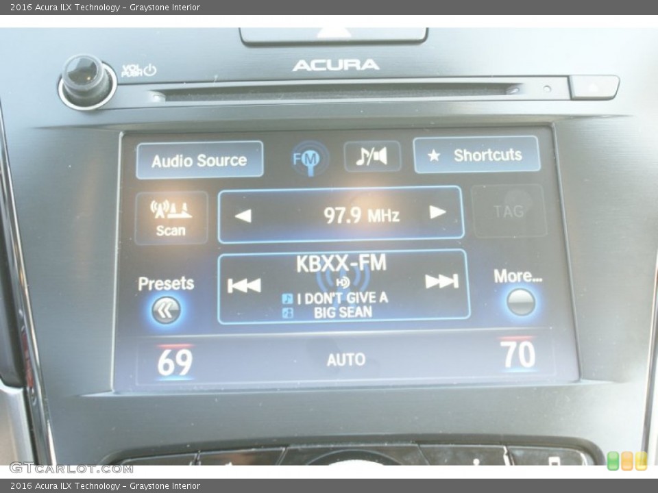 Graystone Interior Controls for the 2016 Acura ILX Technology #102229807